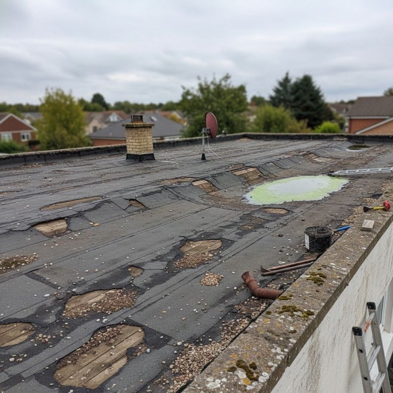House Roof Repair detail