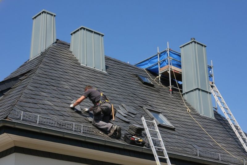 Slate Roof Leak Repair detail