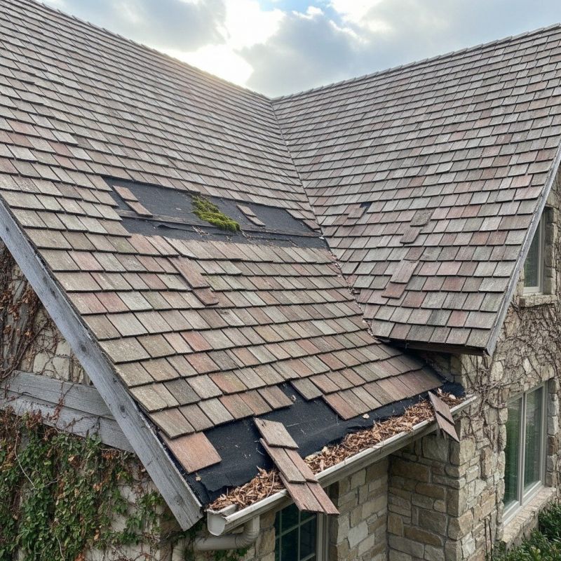 Wood Shingles Repair